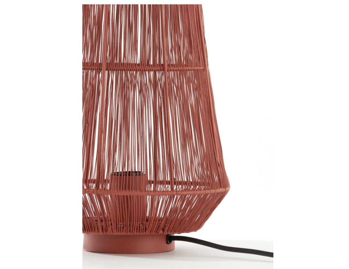 Table lamp Ø24x33 cm BANJAR brick red