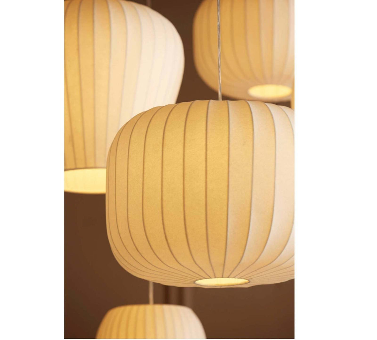 LEXA white ceiling pendant