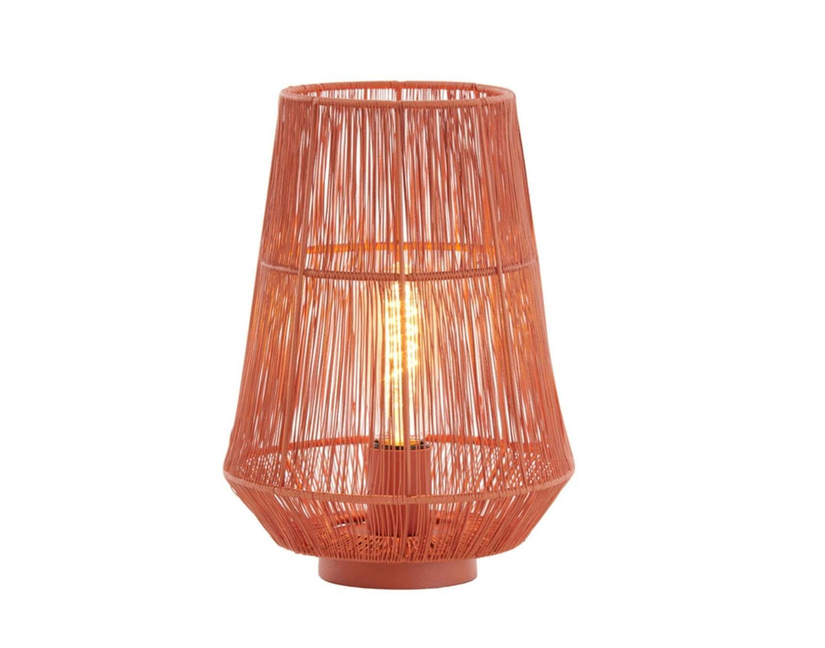 Table lamp Ø24x33 cm BANJAR brick red
