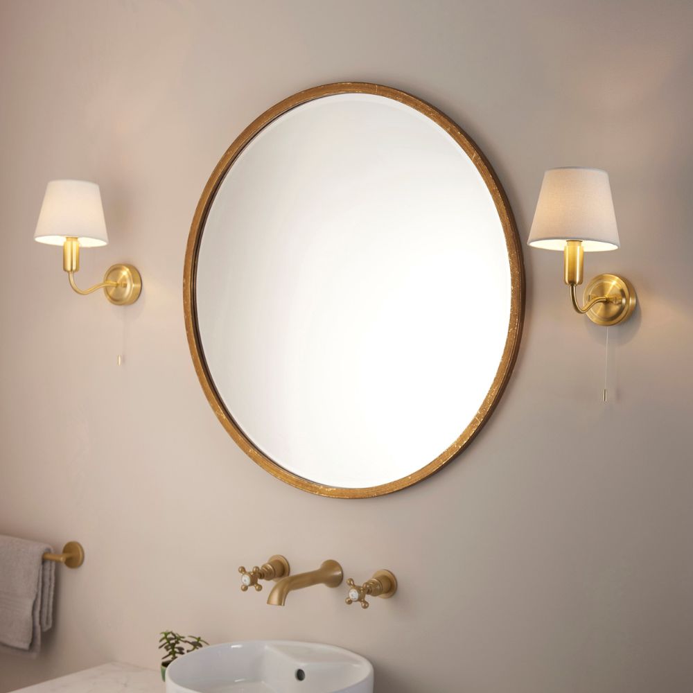 Bathroom Lights & Mirror