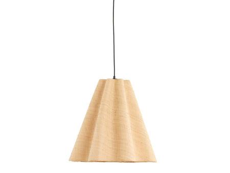 BEZAHA Raffia natural hanging ceiling pendant 50 x 45 cm