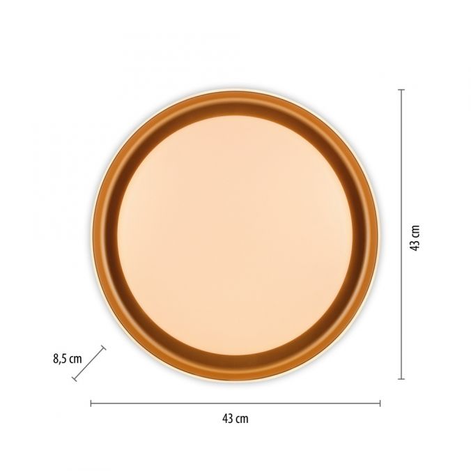 LED ceiling light with 3 step dimmer