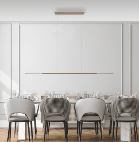 LED pendant light - Bronze 160x25 height adjustable