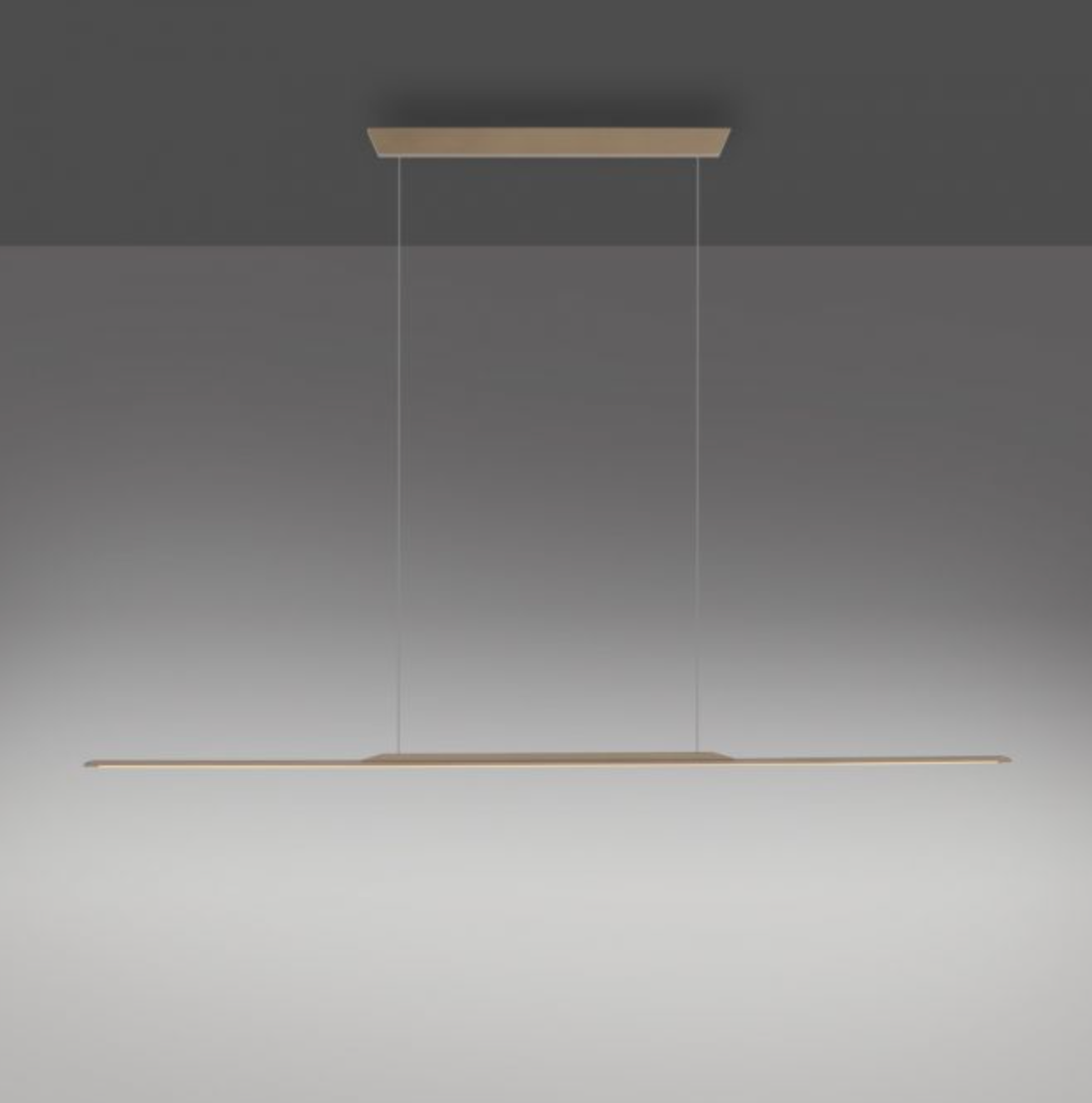 LED pendant light - Bronze 160x25 height adjustable