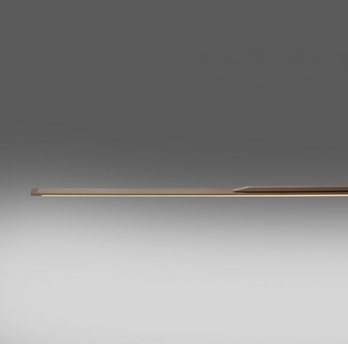 LED pendant light - Bronze 160x25 height adjustable