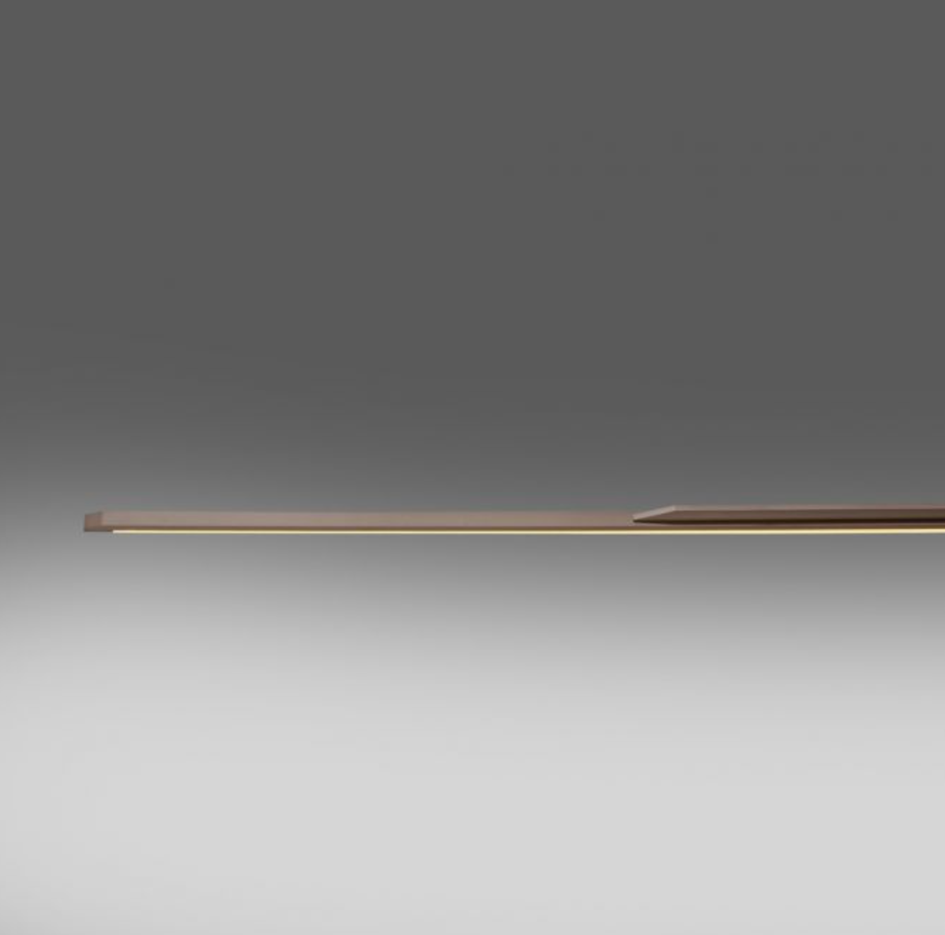 LED pendant light - Bronze 160x25 height adjustable