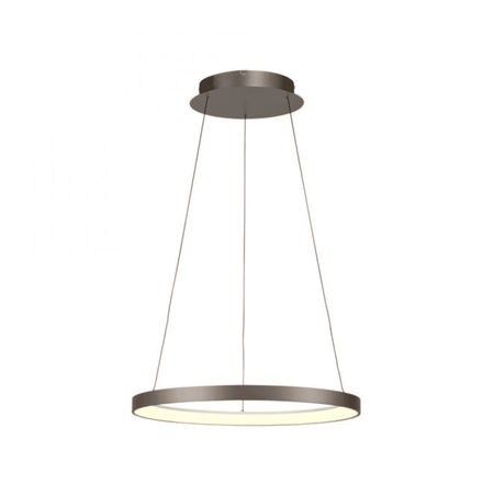 Brown LED pendant light, height adjustable, dimmable memory function