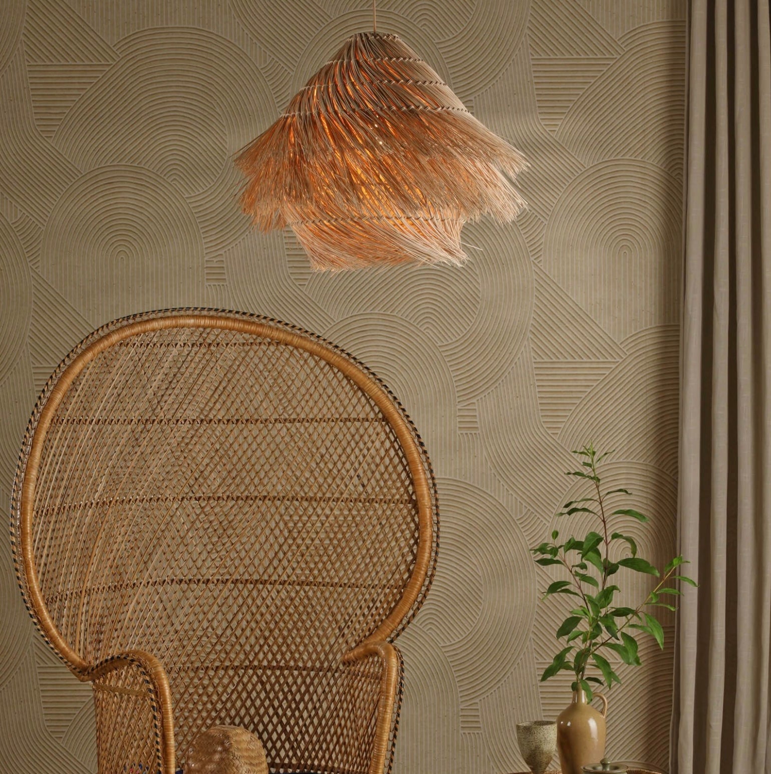 Rattan and Scandi lighting