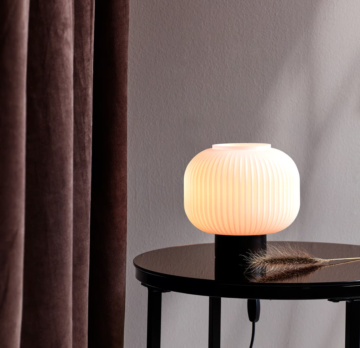 Milford Black Table Lamp