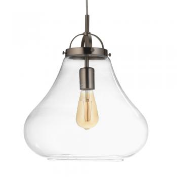 1009/1 Ab Turua 1 X 60W Es Glass Pendant