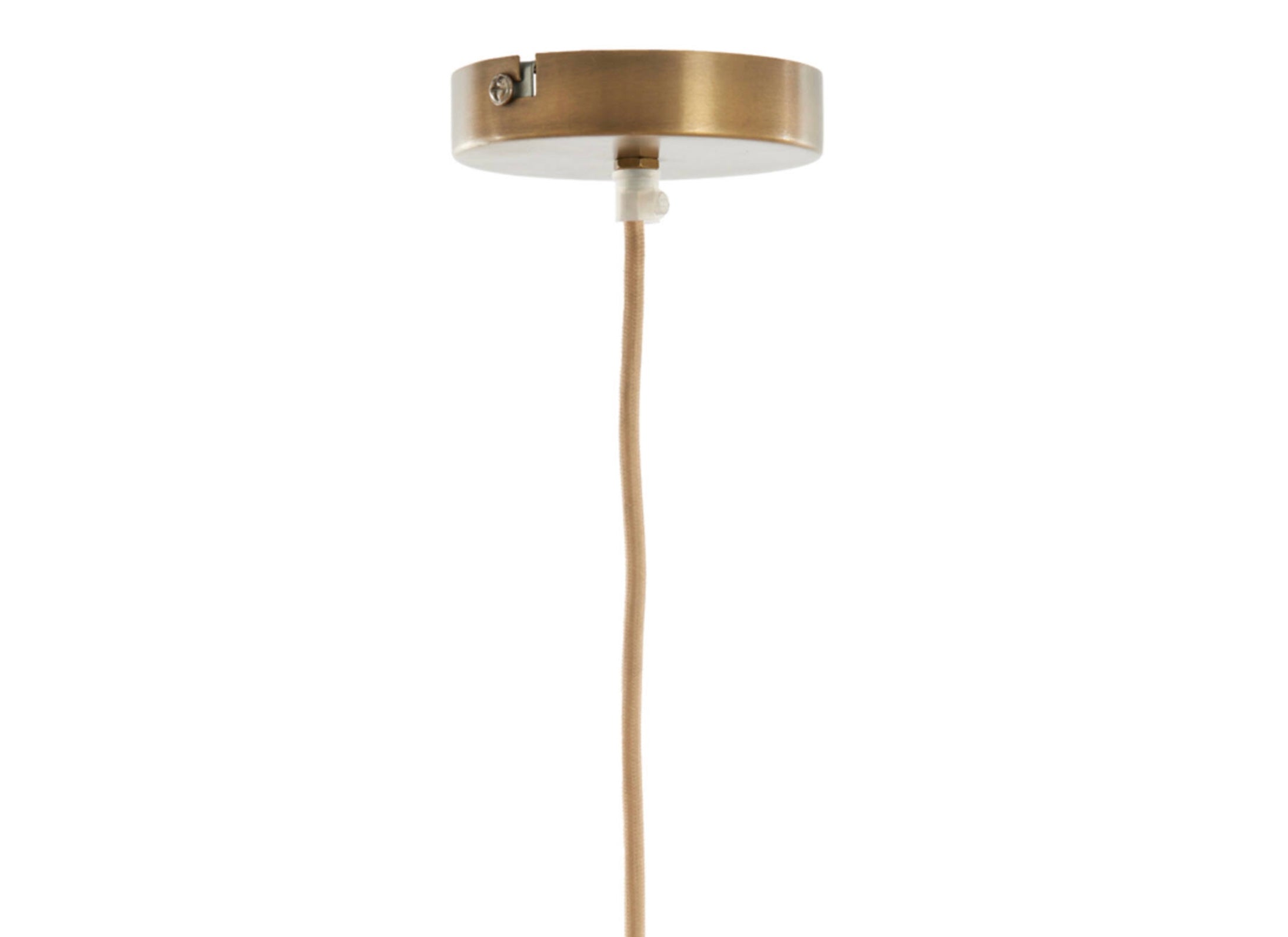 Hanging pendant lamp Ø30,5x9 cm FYANO sand