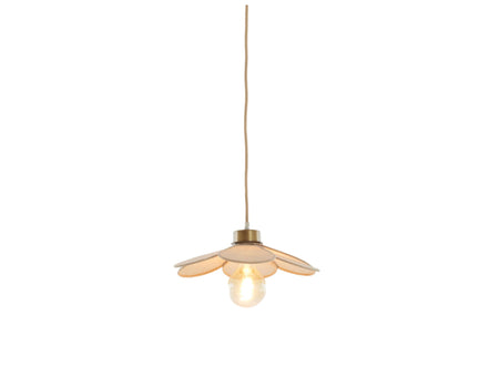 Hanging pendant lamp Ø30,5x9 cm FYANO sand