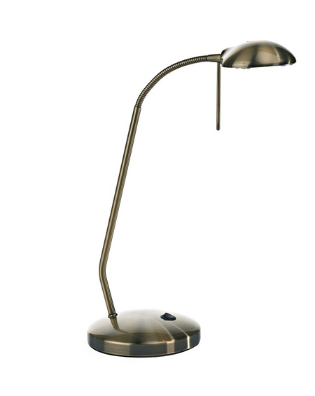 Journal Task Table Lamp Antique Brass