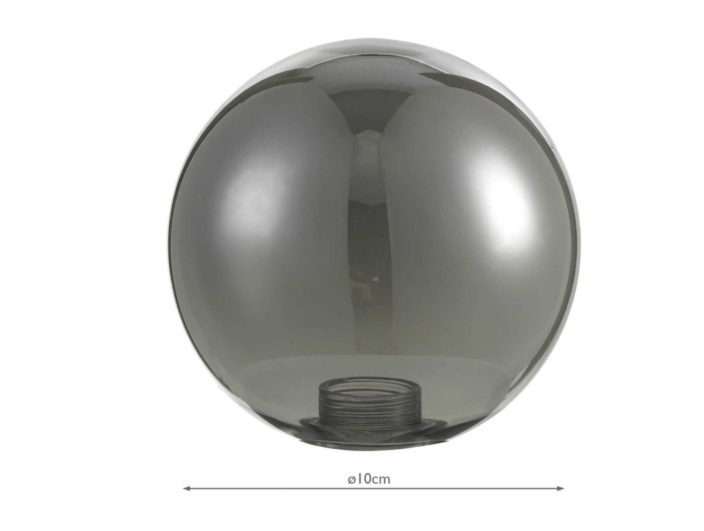 Vignette 6 Light Pendant Aged Brass Fitting with smoked glass globes