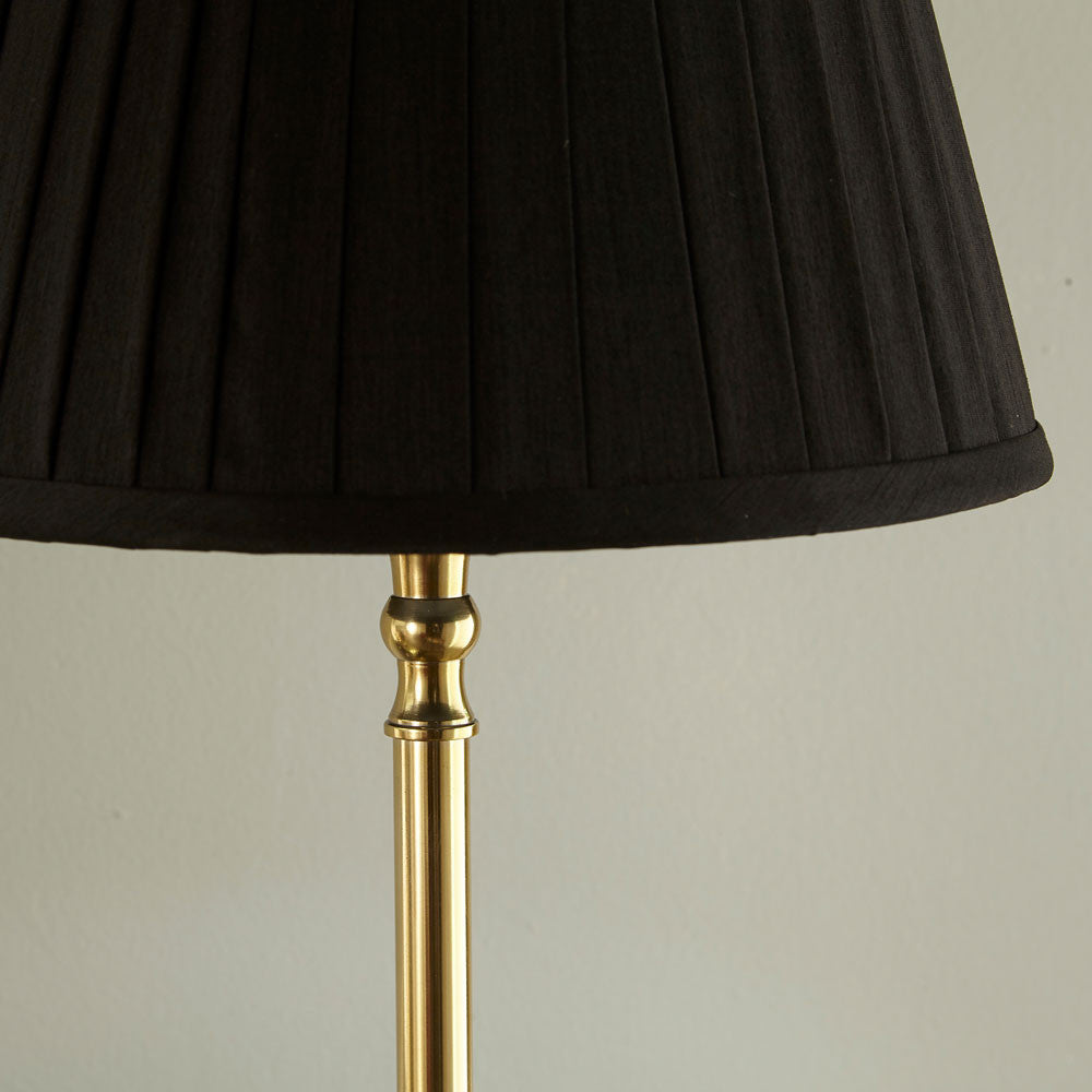 Claudius Gold Metal Stick Table Lamp