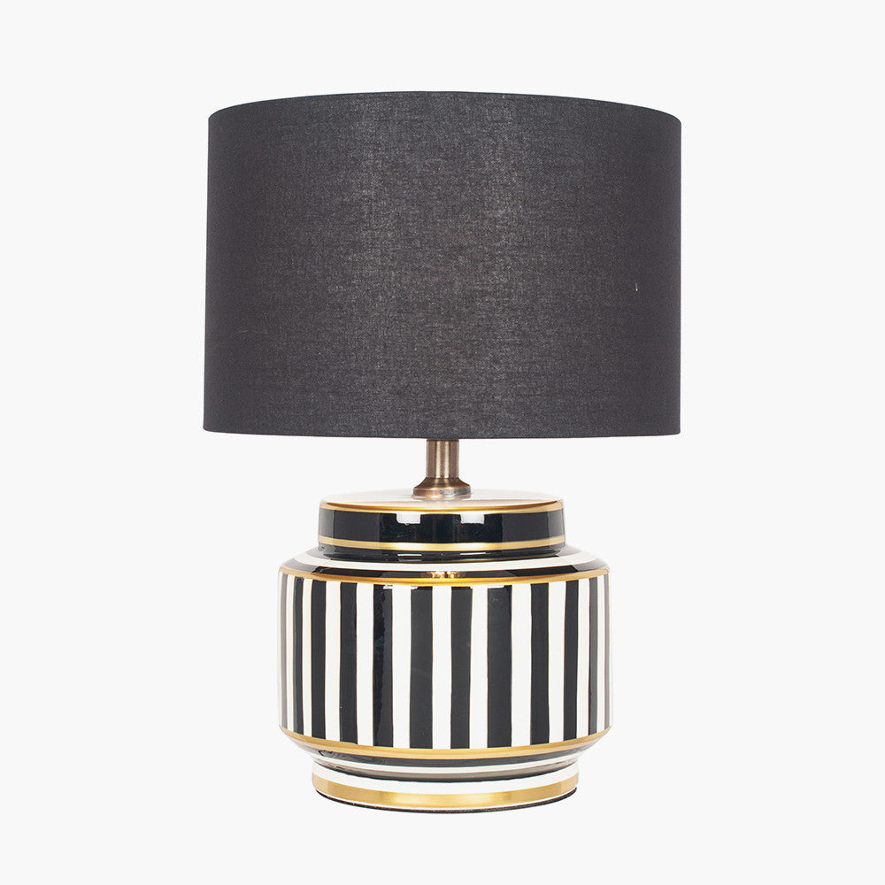 Mono Humbug Black and White Small Table Lamp