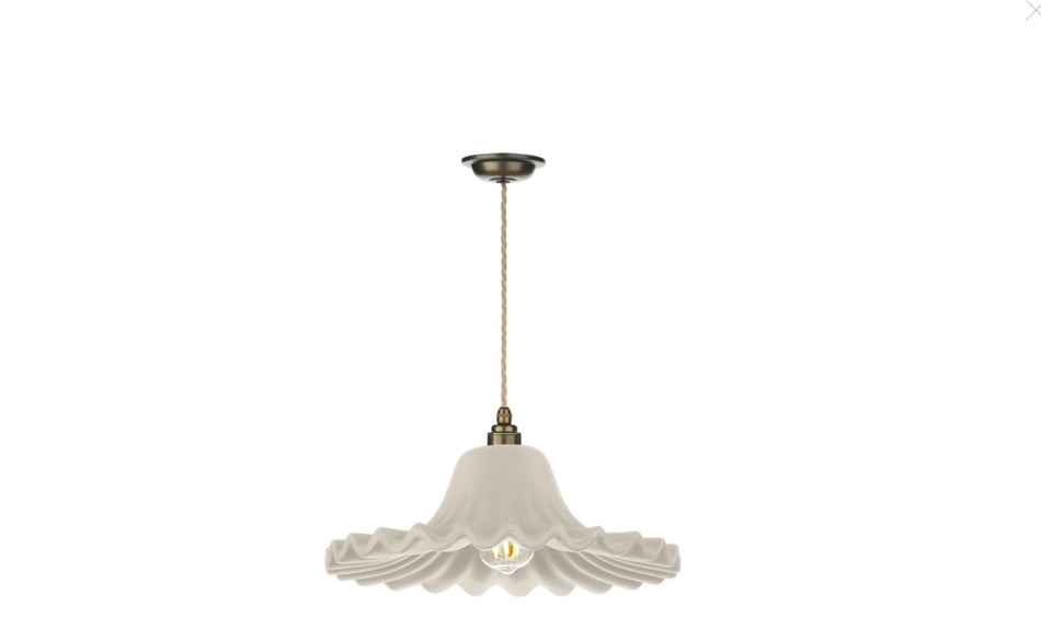 Astrid single pendant bespoke finish