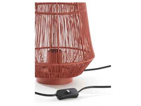 Table lamp Ø24x33 cm BANJAR brick red