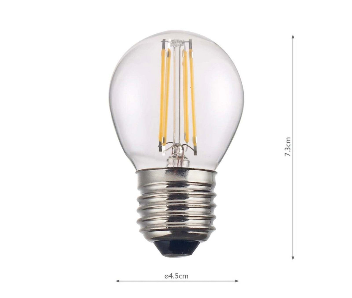 LED Golf Ball Light Bulb Lamp ES/E27 4W 400LM