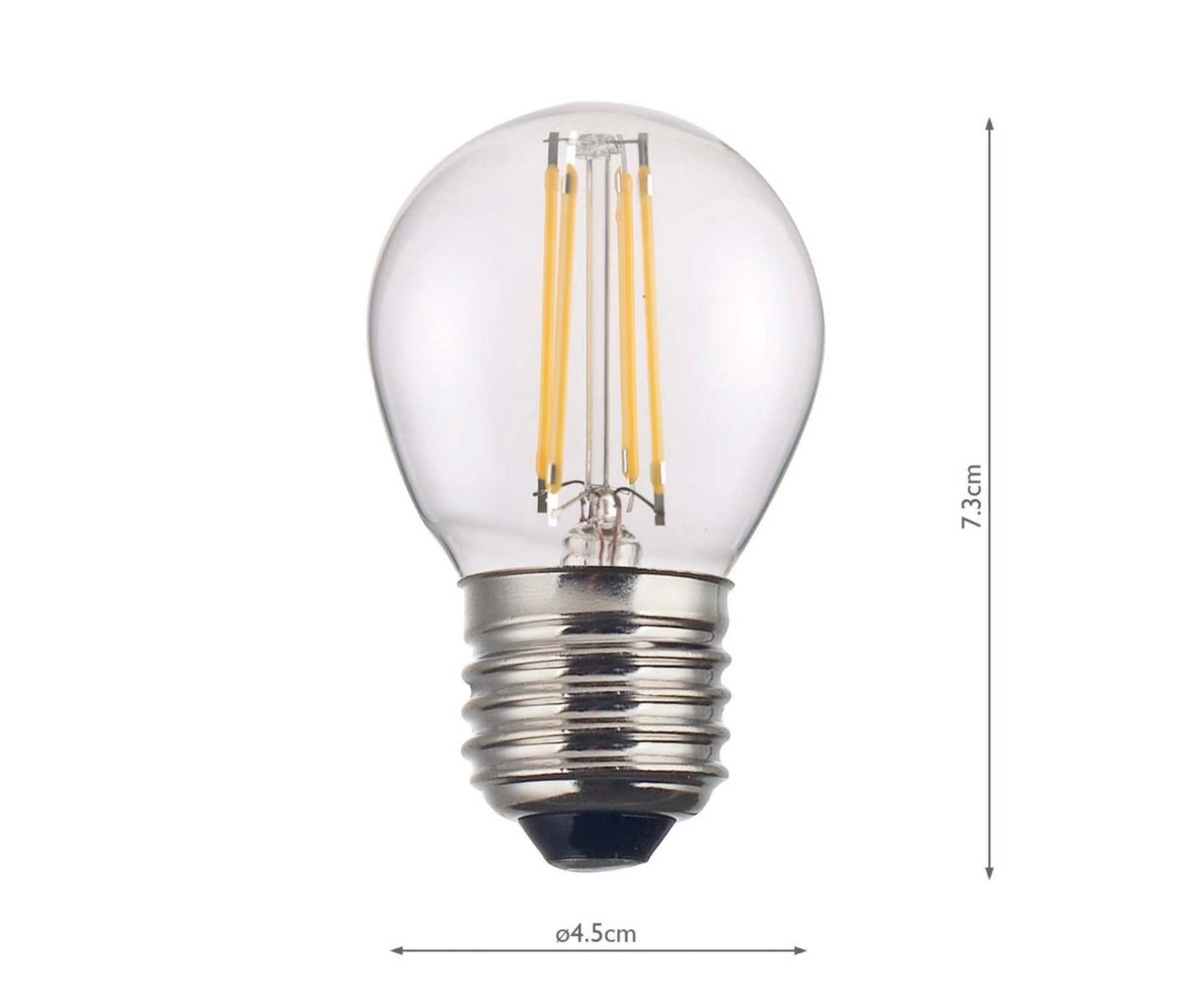 LED Golf Ball Light Bulb Lamp ES/E27 4W 400LM