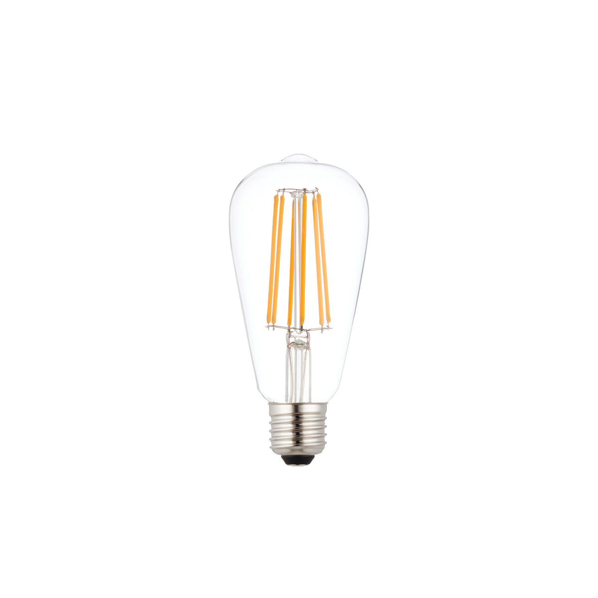 6W CLEAR TEARDROP VINTAGE 2,700K DIMMABLE 750lumen €16