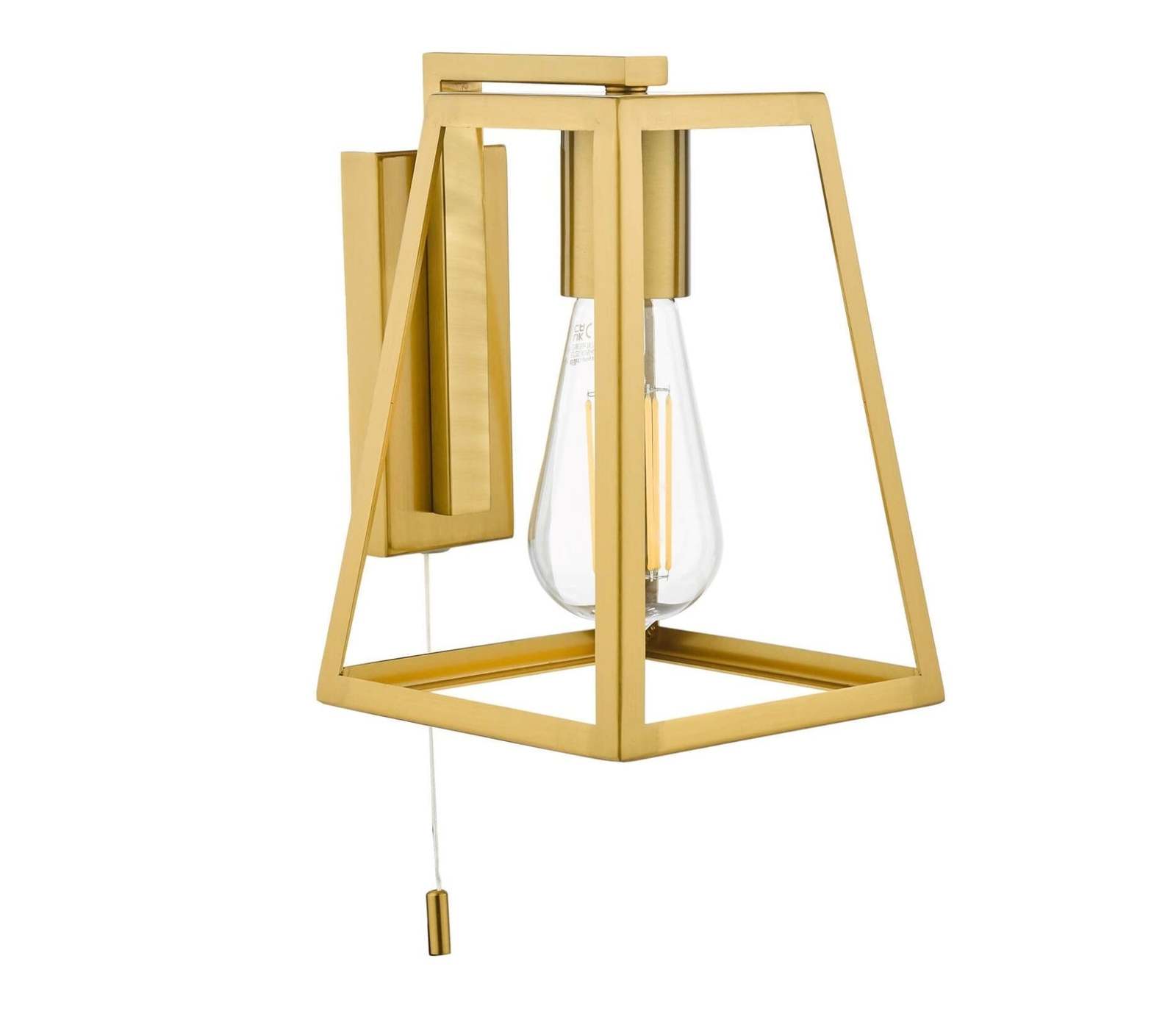 Claudia Wall Light Natural Brass