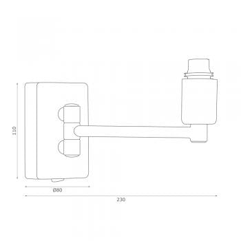721 Ab Armada Single Swing Arm