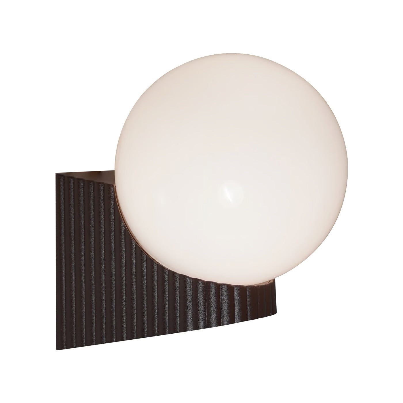 Hayley Outdoor Wall light Brown metallic exterior lamp