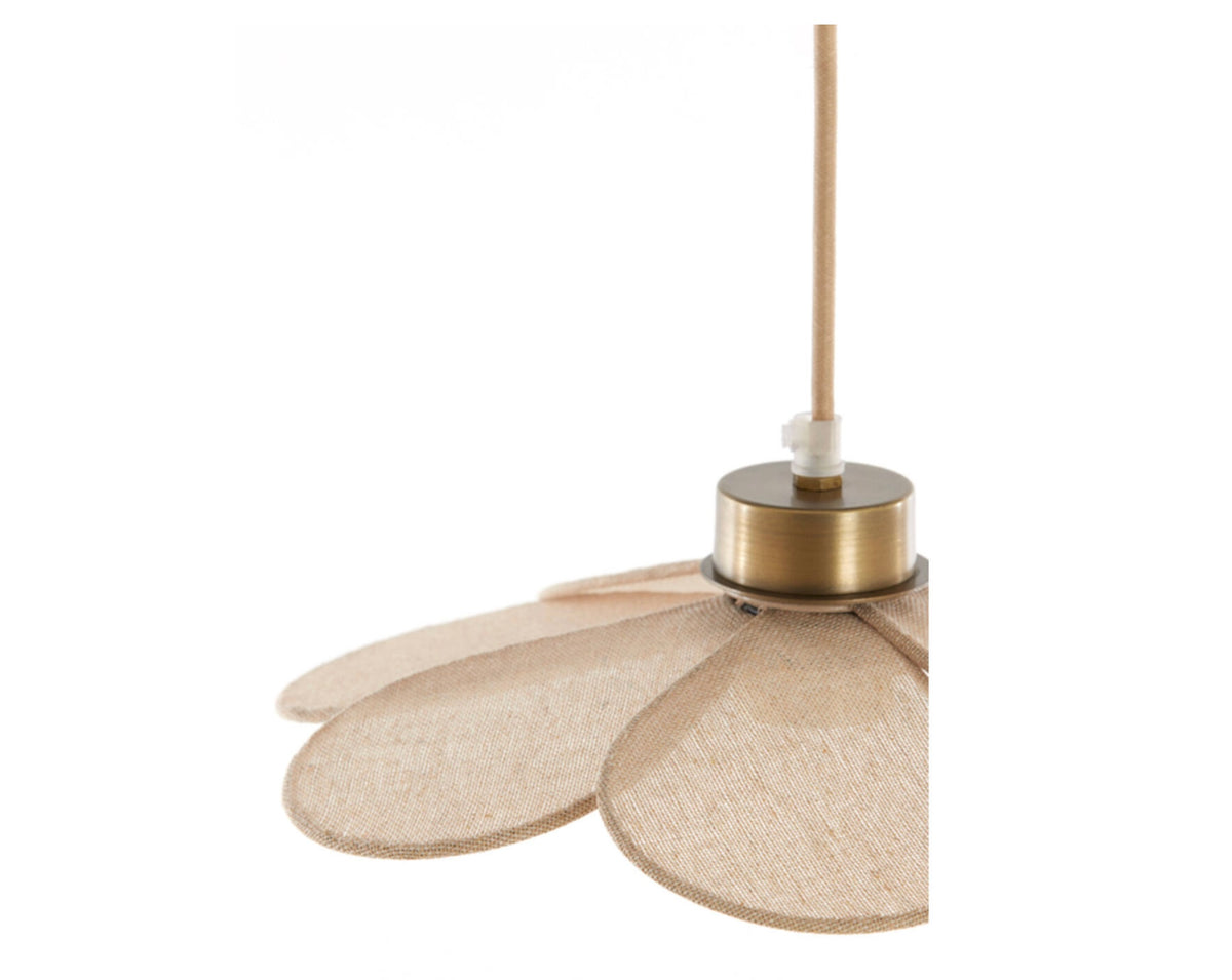 Hanging pendant lamp Ø30,5x9 cm FYANO sand