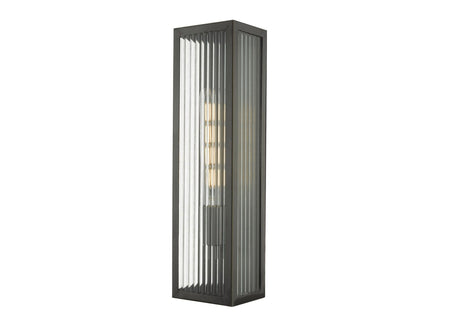 Keegan large Outdoor Wall Light Rubbed Bronze IP44 also suitable for bathrooms