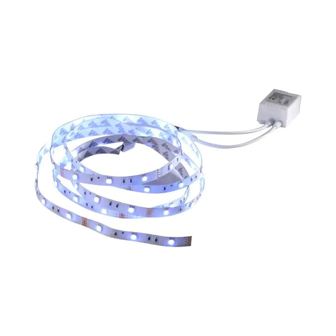 LED strips, 3m, remote control, RGB color change, incl. cord switch
