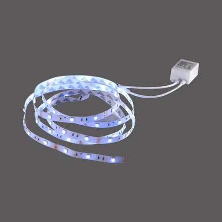 LED stripes, 5m length, remote control, memory function, RGB color change