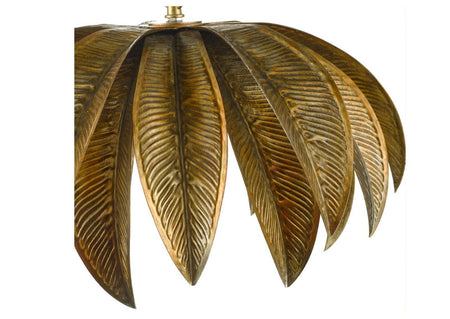Cara 1 Light Pendant Antique Gold