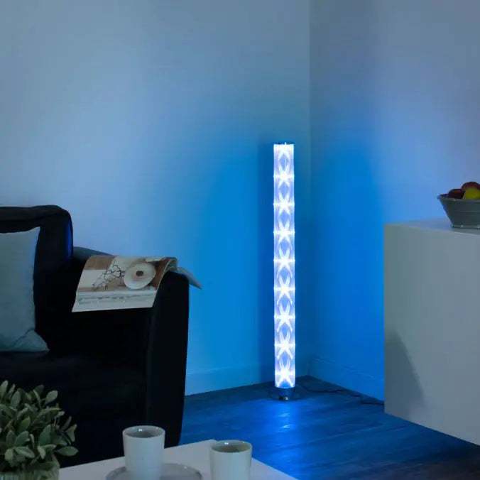 LED floor lamp, RGB, CCT, remote control, interior light, IP20