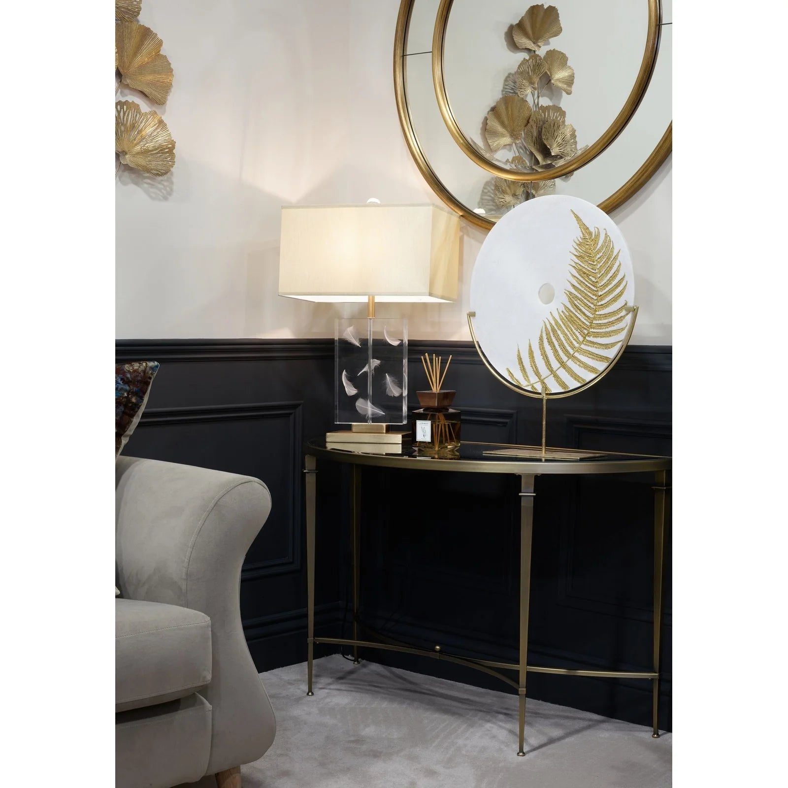 Grace Round Wall Mirror