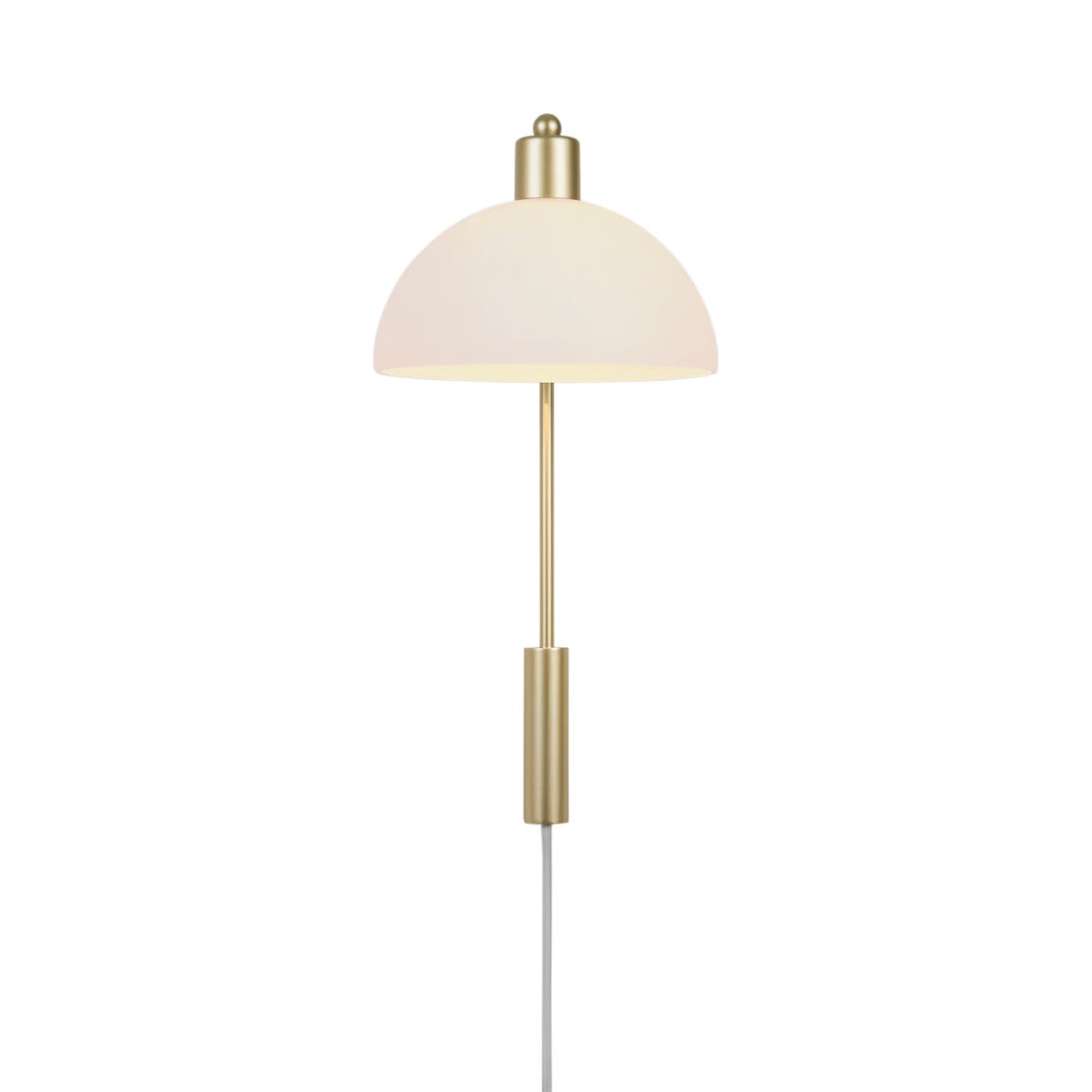 Ellen Wall E14 Opal / Brass Wall light