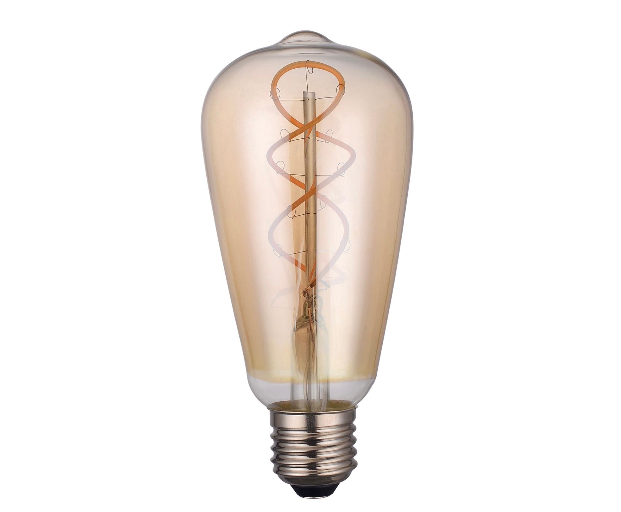 LED Rustika Light Bulb Lamp ES/E27 4W 160LM vintage amber