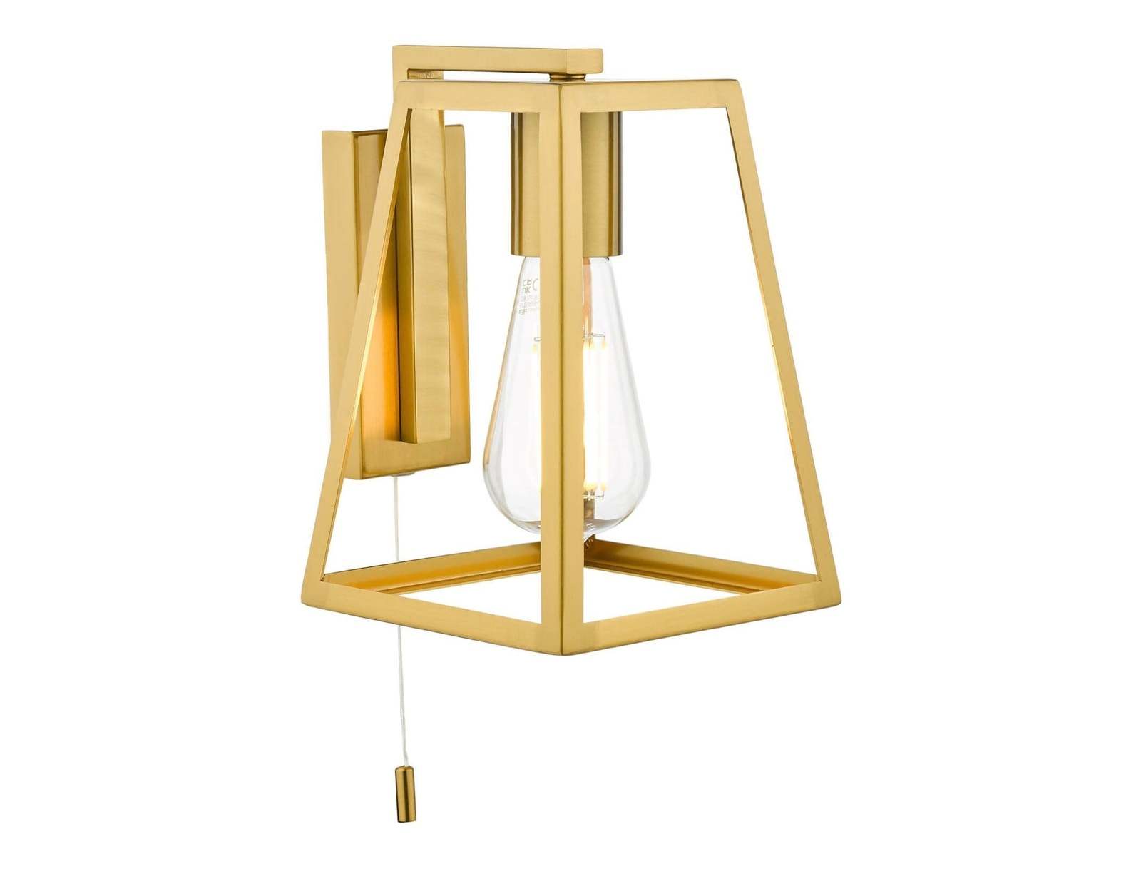 Claudia Wall Light Natural Brass