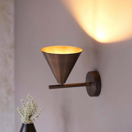 Cape Wall light Antique Bronze