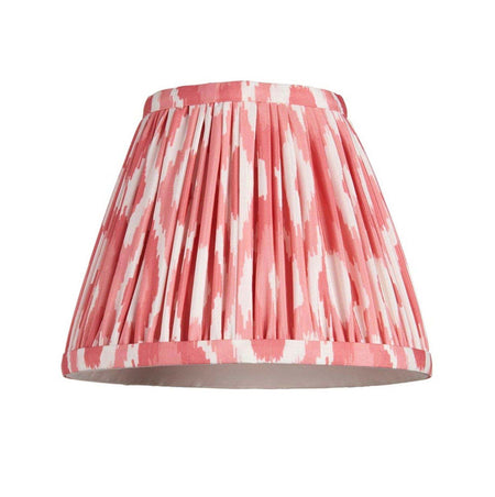 Burley Rechargeable Wall light & Ikat 16cm Coral pink shade