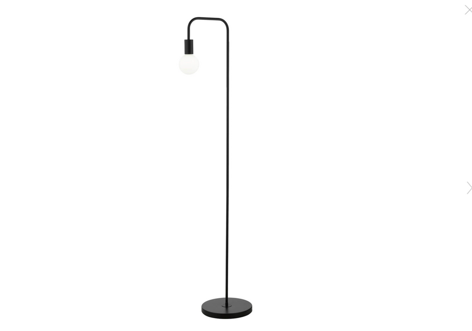 Dena Matt Black base floor lamp