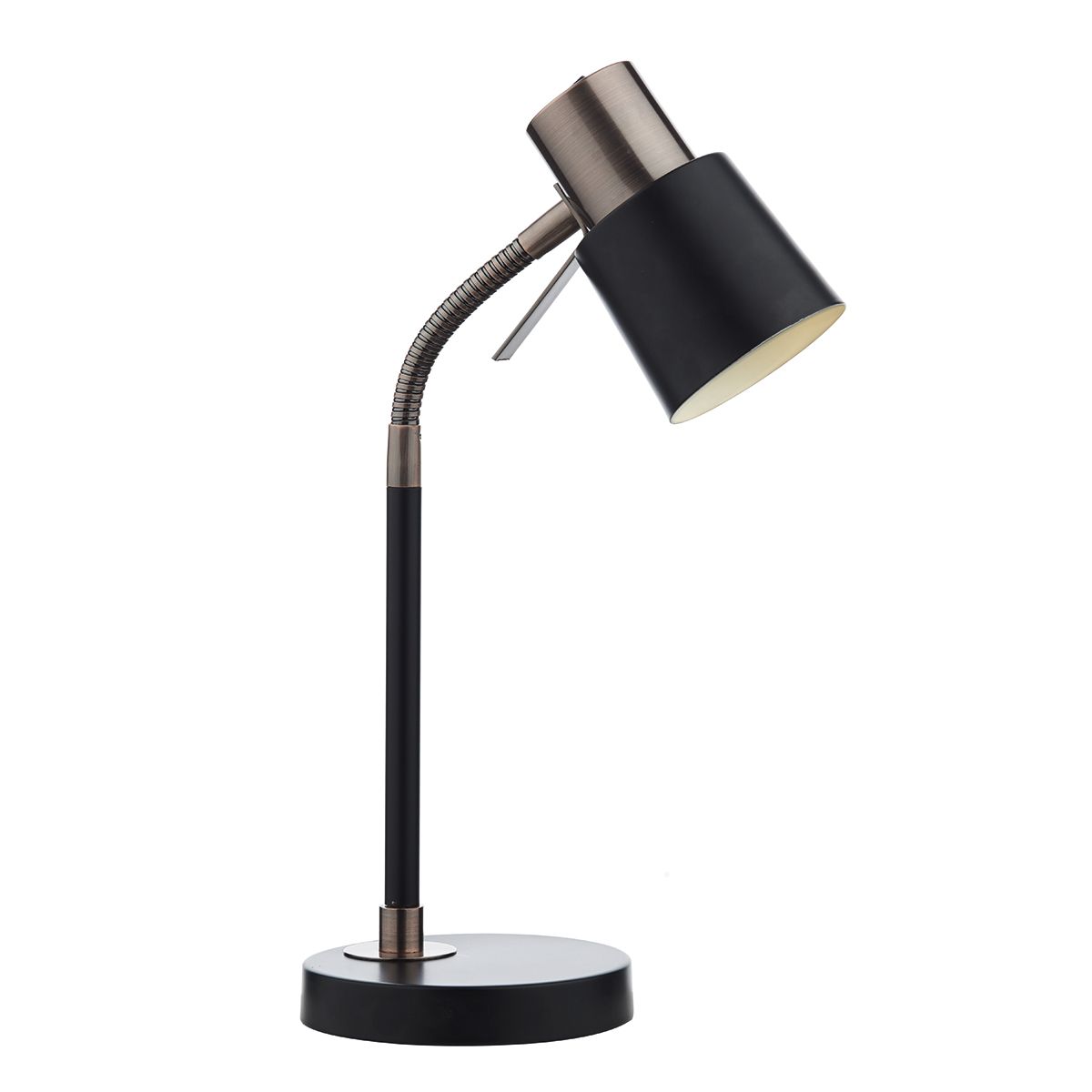 Bond Task Table Lamp Black Copper