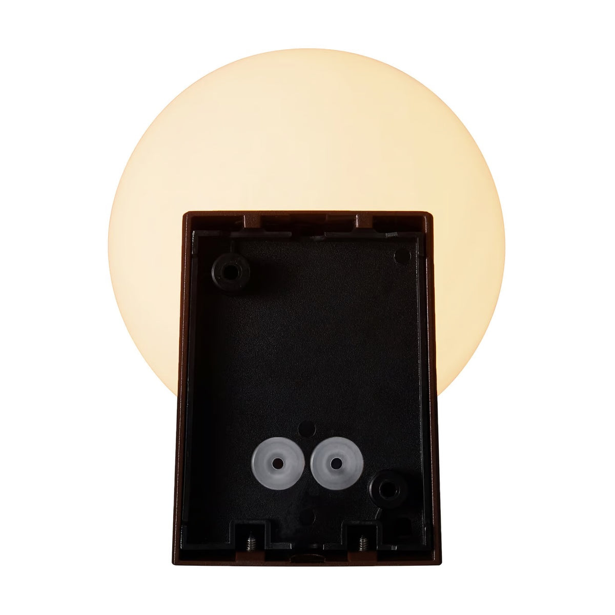 Hayley Outdoor Wall light Brown metallic exterior lamp