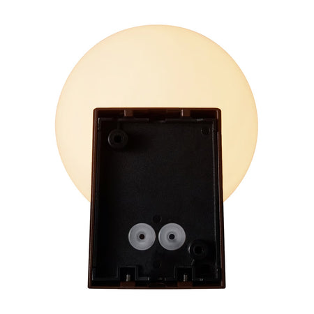 Hayley Outdoor Wall light Brown metallic exterior lamp