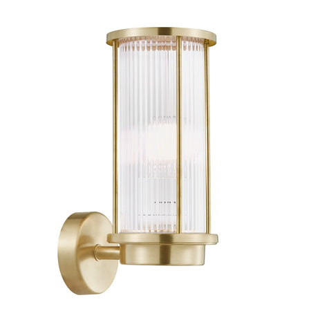 Linton Brass Outdoor Exterior Wall light