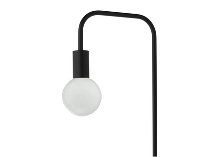 Dena Matt Black base floor lamp