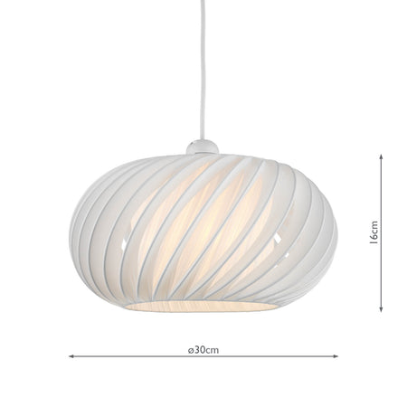 Explorer Small Slanting Non Elec Pendant