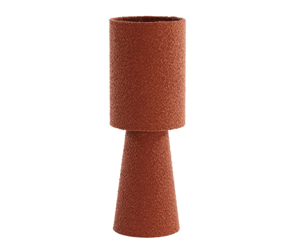 Table lamp Ø20x58 cm MICKY bouclé terra