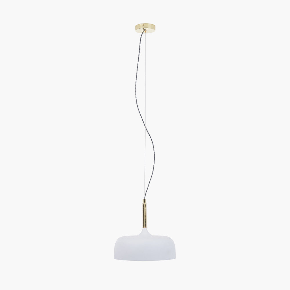 Anke Grey Matt Domed Metal ceiling Pendant Copy