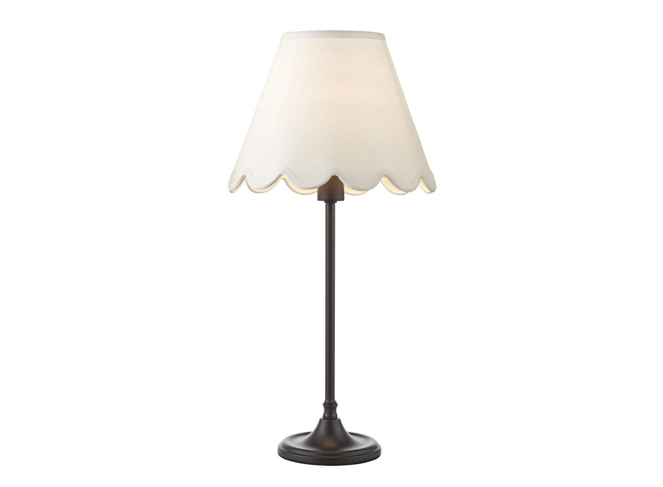 Padme Table Lamp Matt Black With Shade